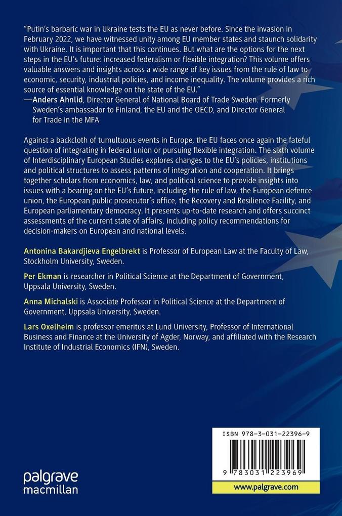 Weitere Ansicht: The EU between Federal Union and Flexible Integration
