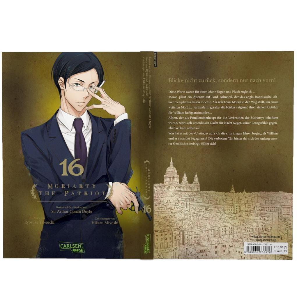 Weitere Ansicht: Moriarty the Patriot 16 | Ryosuke Takeuchi