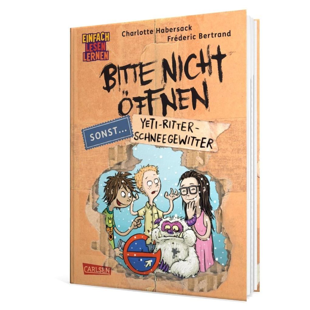 Weitere Ansicht: Bitte nicht öffnen, sonst ... 1: Yeti-Ritter-Schneegewitter | Charlotte Habersack