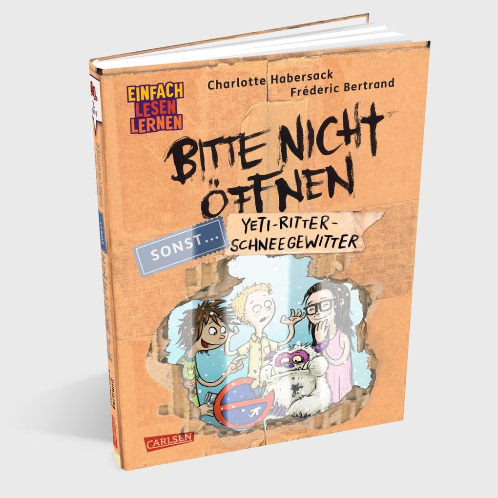 Weitere Ansicht: Bitte nicht öffnen, sonst ... 1: Yeti-Ritter-Schneegewitter | Charlotte Habersack