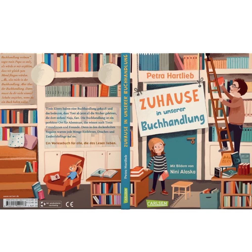 Weitere Ansicht: Zuhause in unserer Buchhandlung | Petra Hartlieb