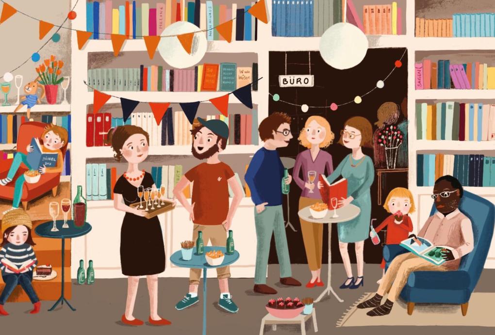 Weitere Ansicht: Zuhause in unserer Buchhandlung | Petra Hartlieb