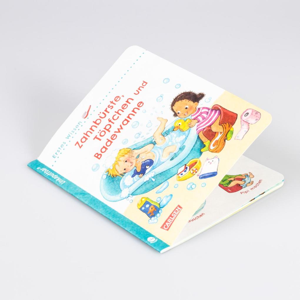 Weitere Ansicht: Unkaputtbar: Erstes Wissen: Zahnbürste, Töpfchen und Badewanne | Maria Höck