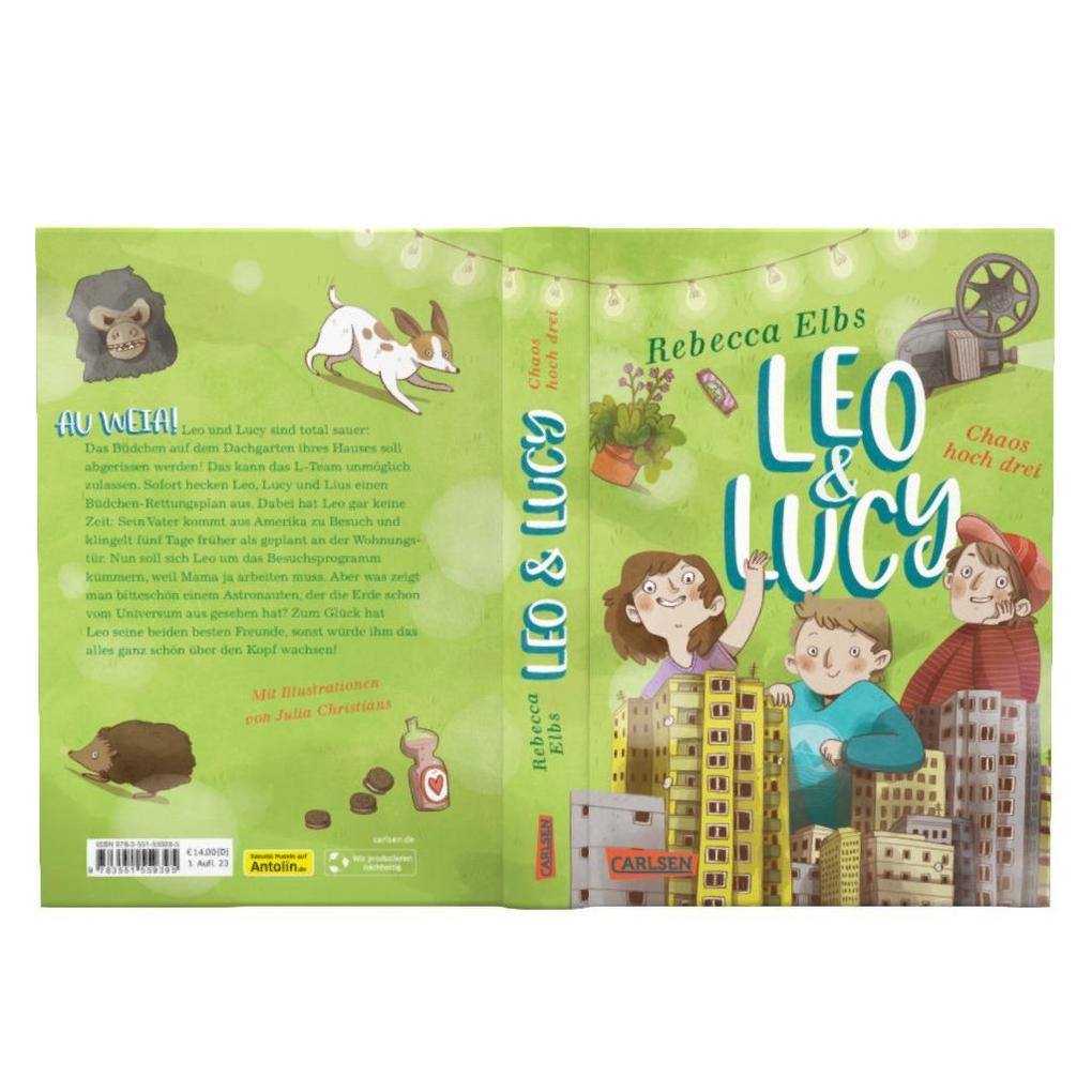 Weitere Ansicht: Leo und Lucy 3: Chaos hoch drei | Rebecca Elbs