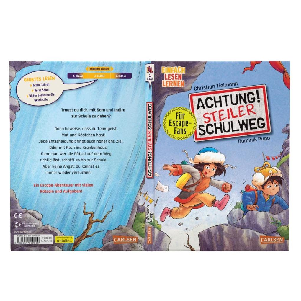 Weitere Ansicht: Achtung!: Steiler Schulweg | Christian Tielmann