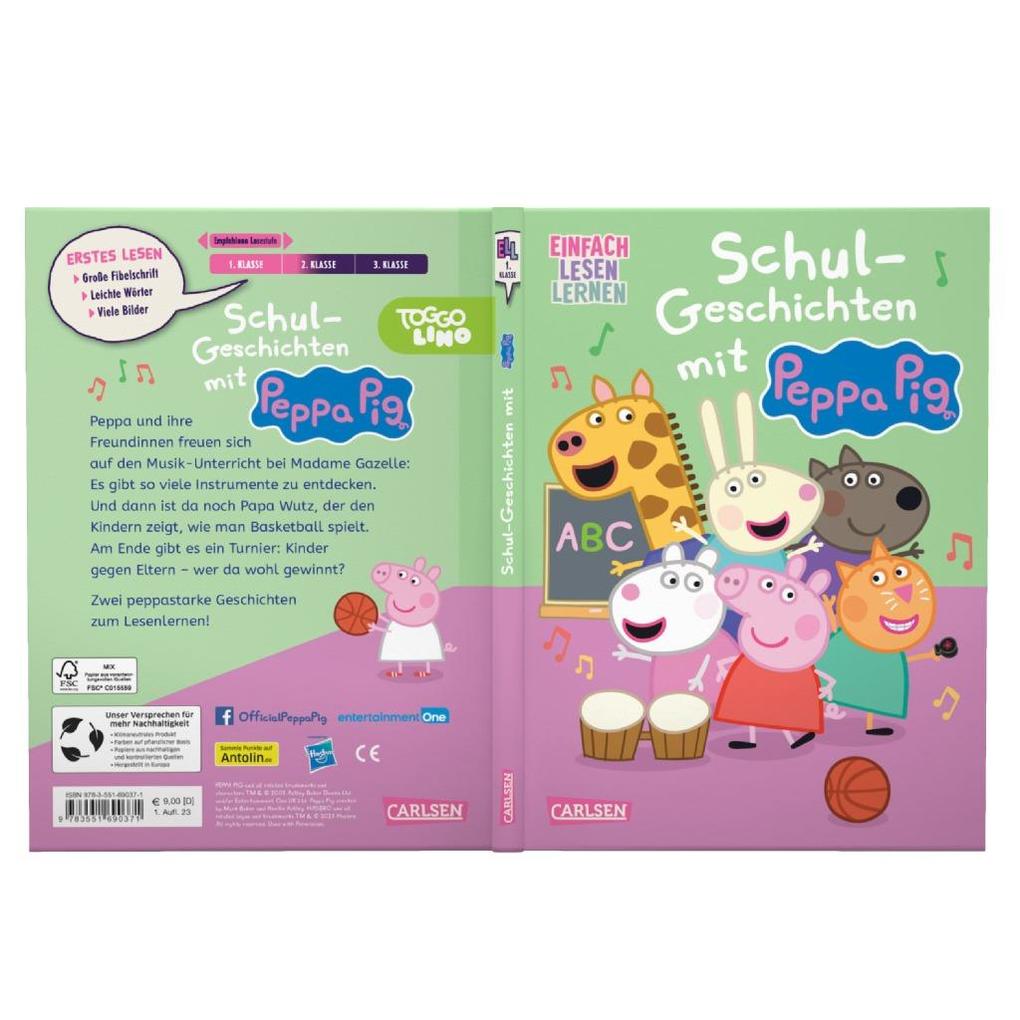 Weitere Ansicht: Peppa Wutz: Schul-Geschichten mit Peppa Pig | Steffi Korda