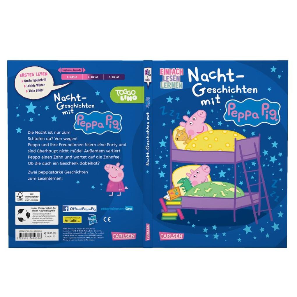 Weitere Ansicht: Peppa Wutz: Nacht-Geschichten mit Peppa Pig | Steffi Korda