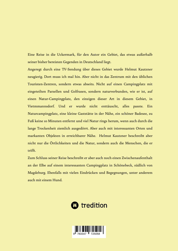 Weitere Ansicht: Reise in die Uckermark | Helmut Kautzner