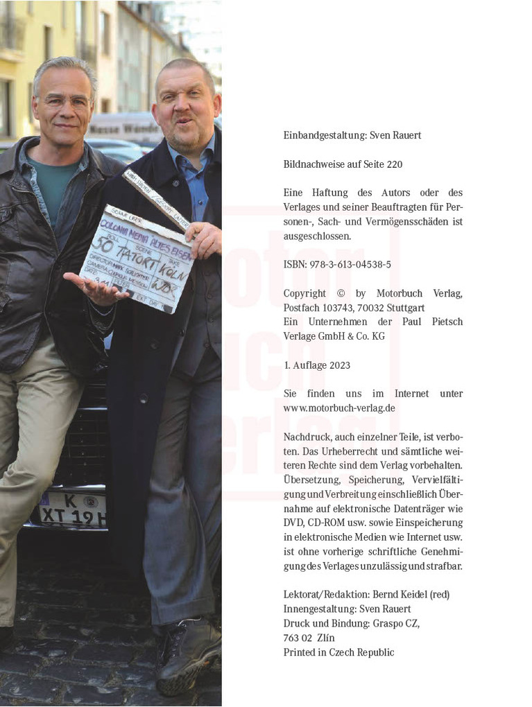 Weitere Ansicht: Motorlegenden - Derrick, Schimanski & Co. | Alf Cremers