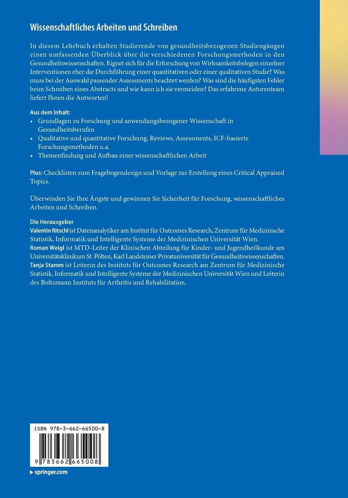 Weitere Ansicht: Wissenschaftliches Arbeiten und Schreiben