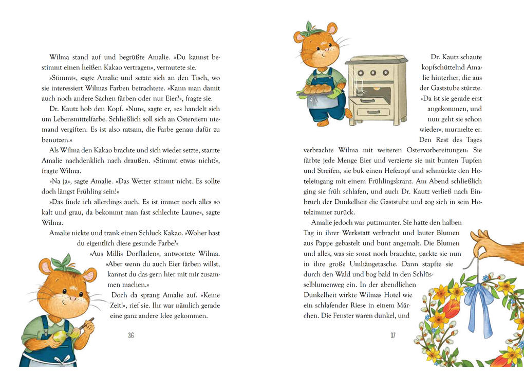 Weitere Ansicht: Wilma Walnuss - Frühling im kleinen Baumhotel (Band 2) | Katharina E. Volk