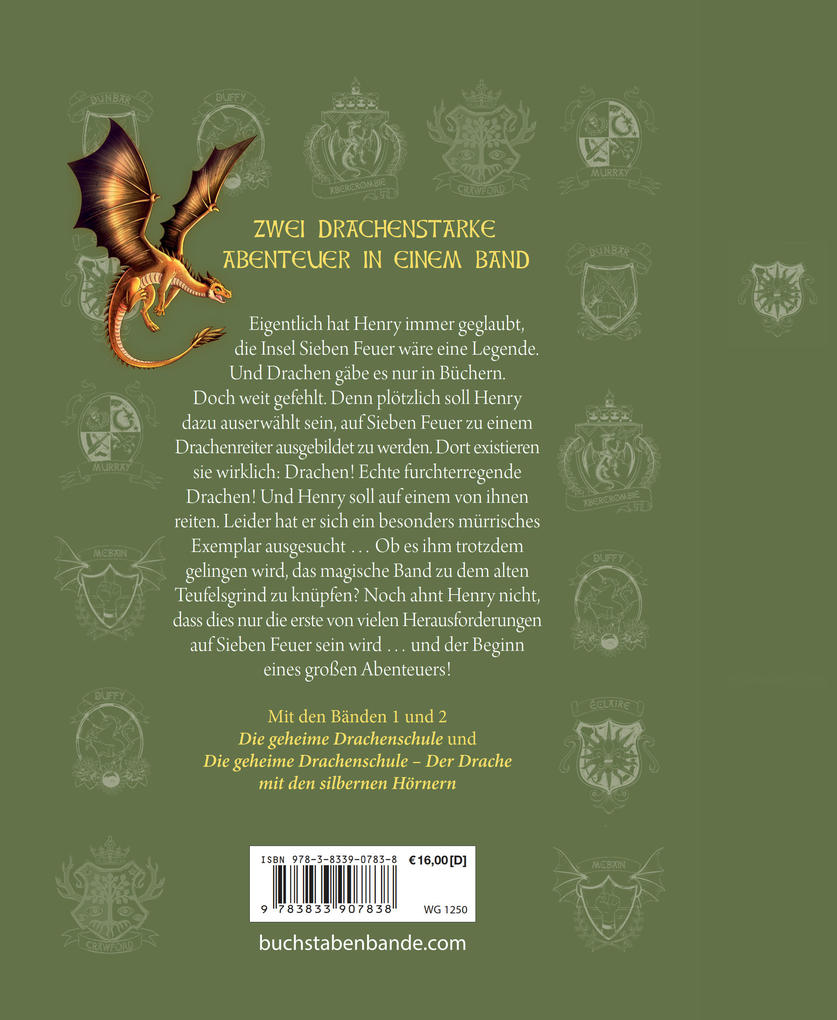 Weitere Ansicht: Die geheime Drachenschule - Der große Doppelband (Band 1 & 2) | Emily Skye