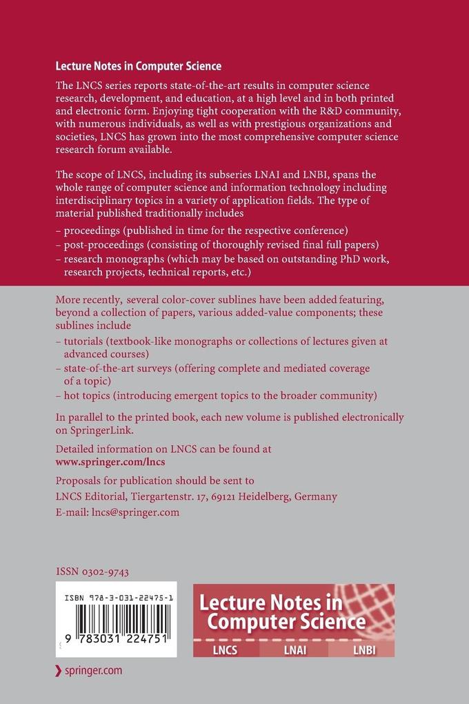 Weitere Ansicht: Formal Methods: Foundations and Applications