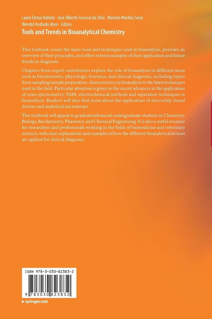 Weitere Ansicht: Tools and Trends in Bioanalytical Chemistry