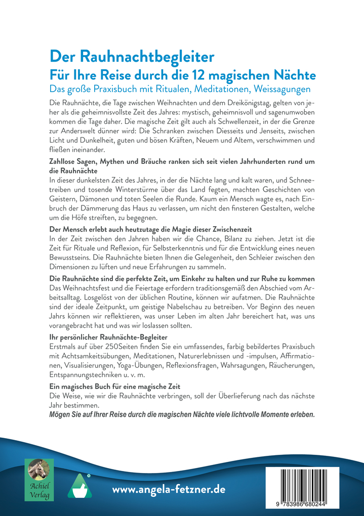 Weitere Ansicht: Der Rauhnachtbegleiter | Angela Fetzner