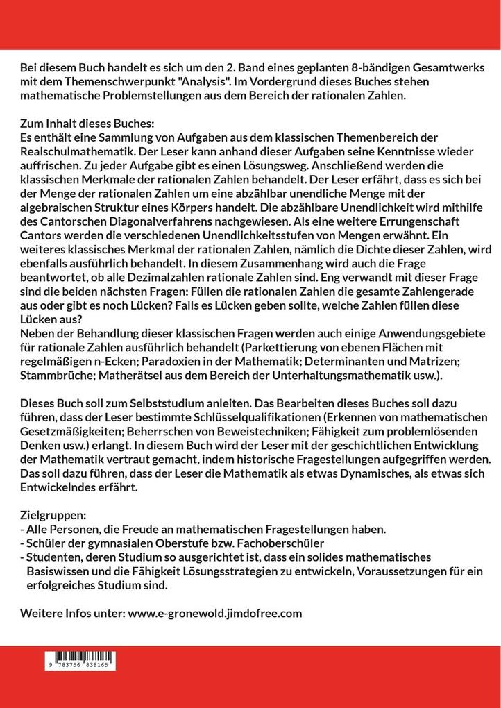 Weitere Ansicht: Ewalds Mathespielwiese | Ewald Gronewold