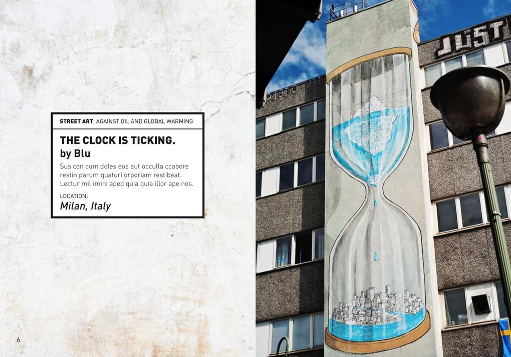 Weitere Ansicht: Street Art in Zeiten der Klimakrise | Xavier Tapies