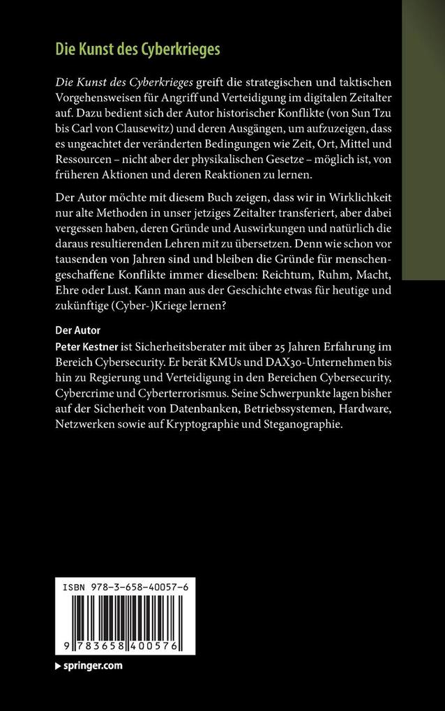 Weitere Ansicht: Die Kunst des Cyberkrieges | Peter Kestner