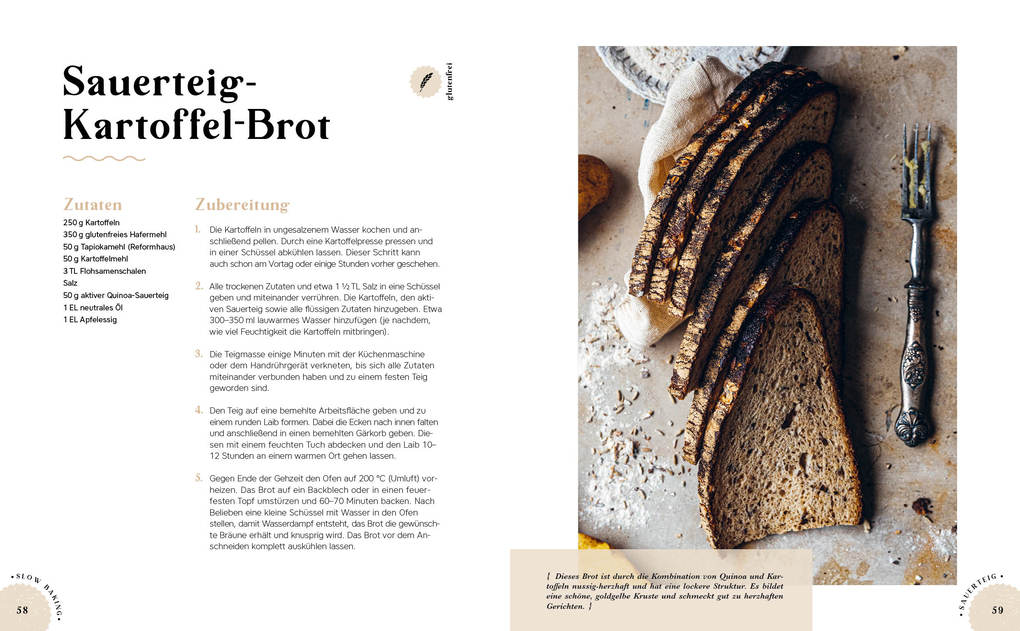 Weitere Ansicht: Liebe, Laib und Zeit - Natürlich Brot backen | Mareike Gohla, Viktoria Heyn