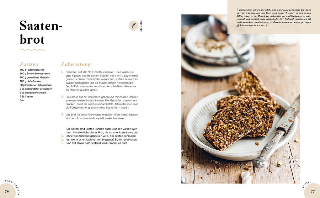 Weitere Ansicht: Liebe, Laib und Zeit - Natürlich Brot backen | Mareike Gohla, Viktoria Heyn