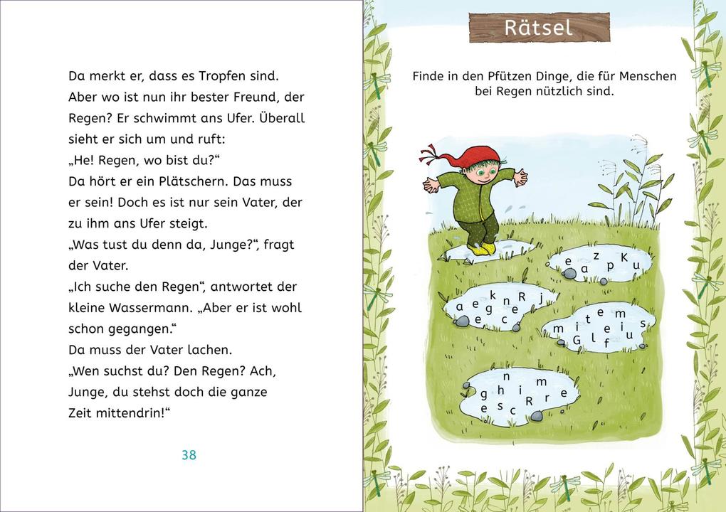 Weitere Ansicht: Kleine Lesehelden: Der kleine Wassermann | Otfried Preußler, Judith Ruyters