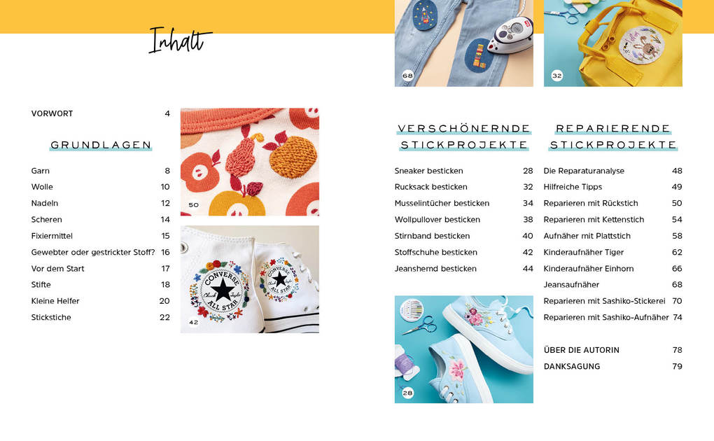 Weitere Ansicht: Stich für Stich - Schick bestickt | Jennifer Dargel