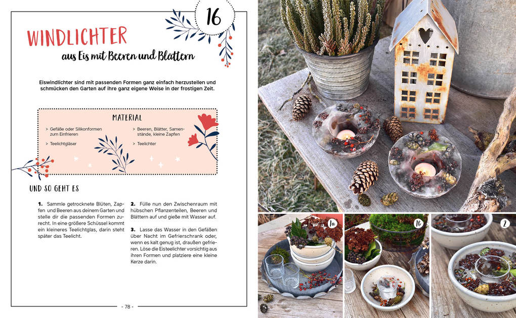 Weitere Ansicht: Mein Adventskalender-Buch: Gartendeko-Liebe | Christin Scheller-Penser
