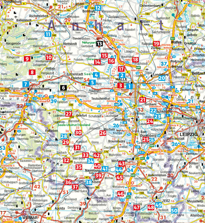 Weitere Ansicht: Halle und Saale-Unstrut-Triasland | Britta Schulze-Thulin