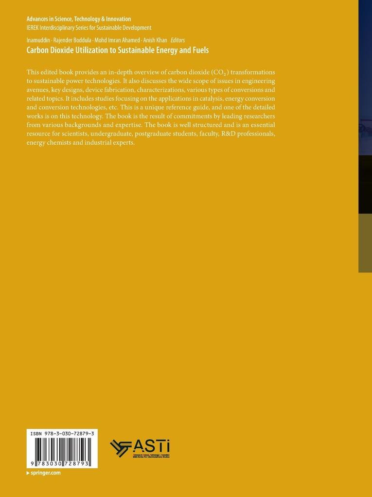 Weitere Ansicht: Carbon Dioxide Utilization to Sustainable Energy and Fuels