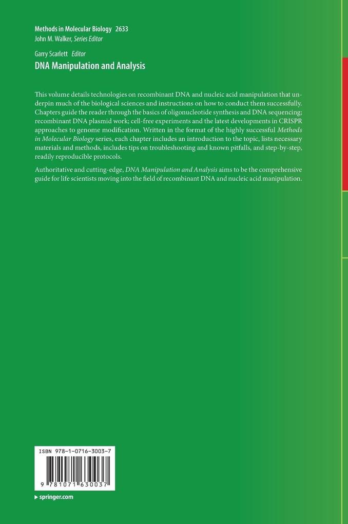 Weitere Ansicht: DNA Manipulation and Analysis