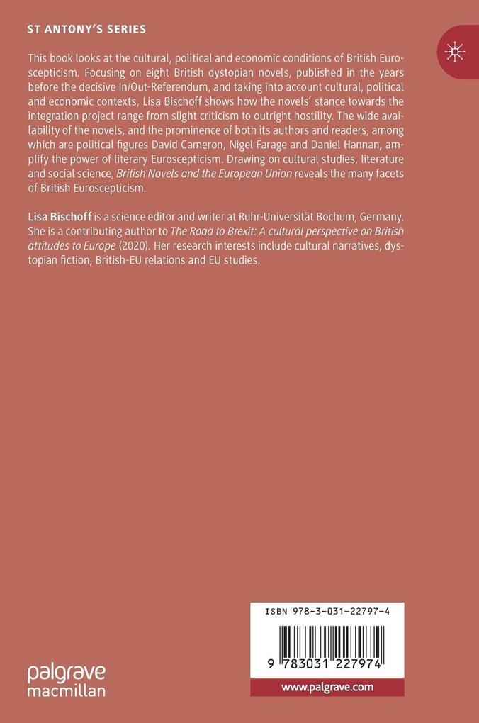 Weitere Ansicht: British Novels and the European Union | Lisa Bischoff