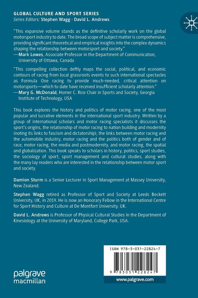 Weitere Ansicht: The History and Politics of Motor Racing