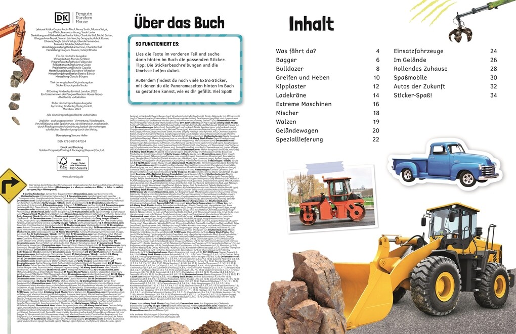 Weitere Ansicht: Sticker-Lexikon. Große Fahrzeuge