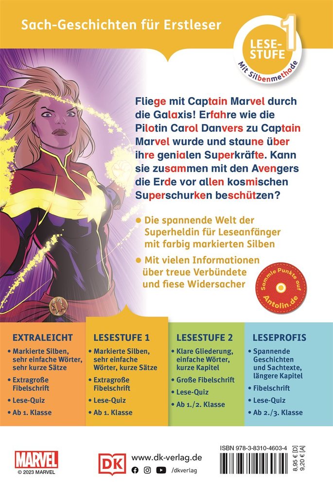Weitere Ansicht: SUPERLESER! MARVEL Captain Marvel - Superstarke Heldin