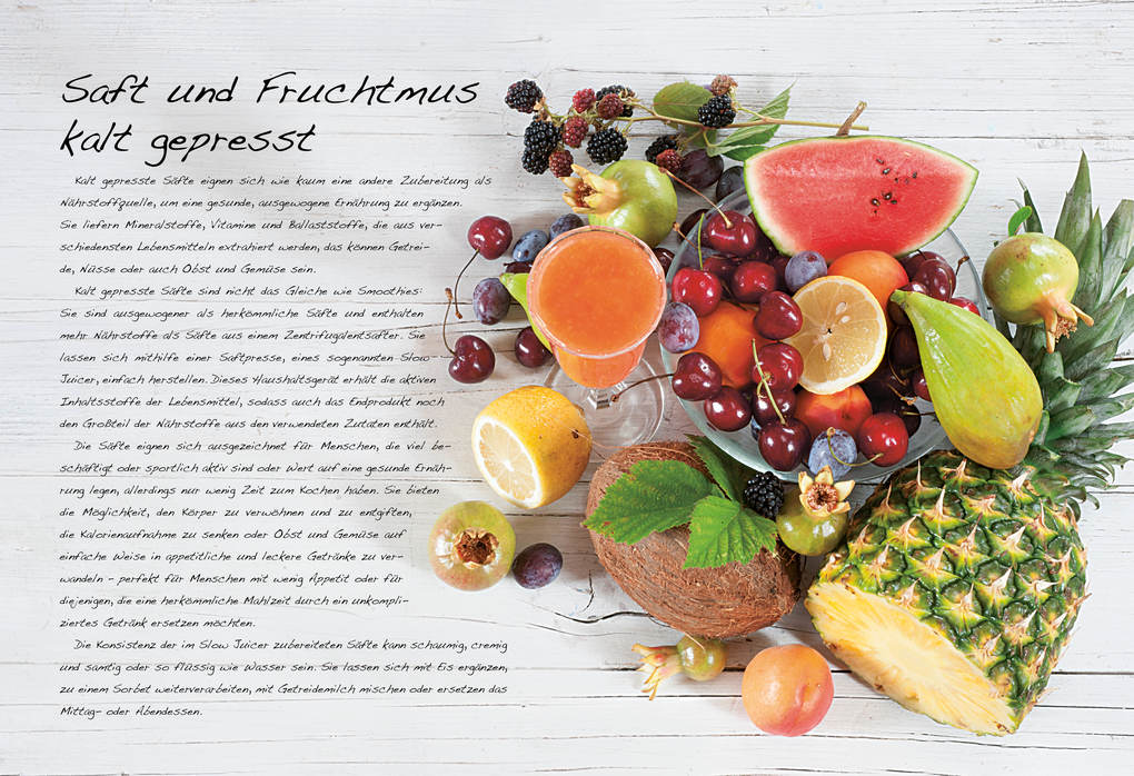 Weitere Ansicht: Kaltegepresste Säfte | Cinzia Trenchi