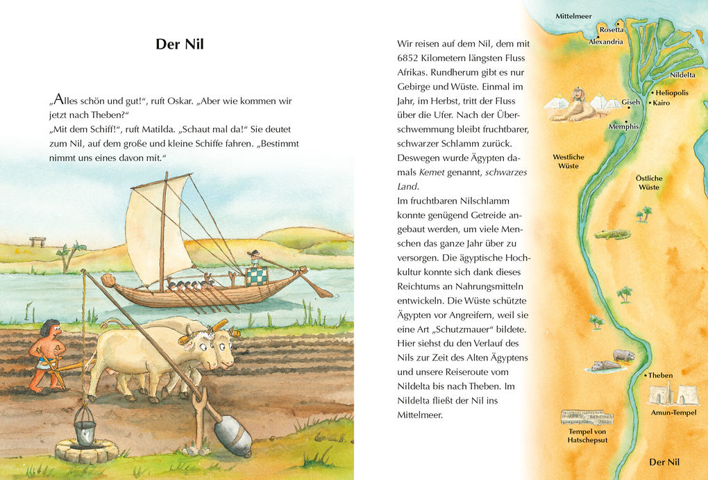 Weitere Ansicht: Der kleine Drache Kokosnuss - Abenteuer & Wissen - Altes Ägypten | Ingo Siegner