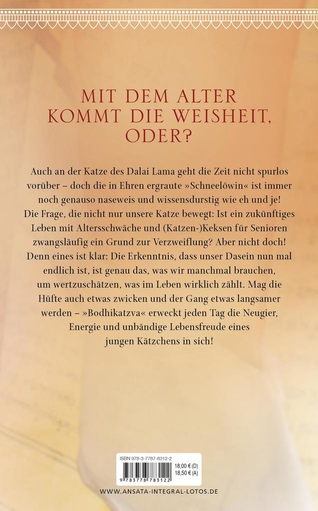 Weitere Ansicht: Die Katze des Dalai Lama und die Weisheit grauer Schnurrhaare | David Michie