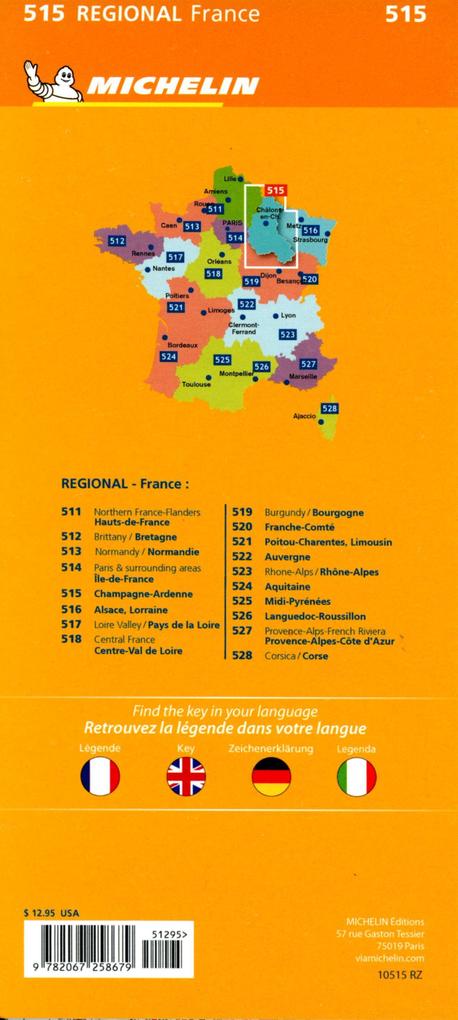 Weitere Ansicht: Michelin Champagne Ardennen