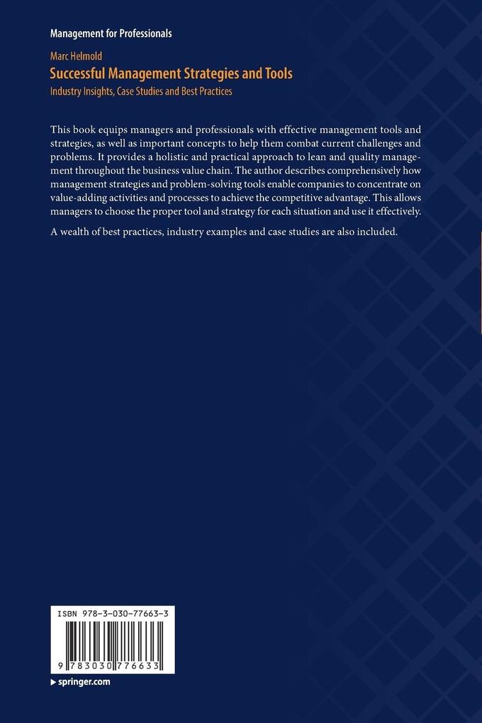 Weitere Ansicht: Successful Management Strategies and Tools | Marc Helmold