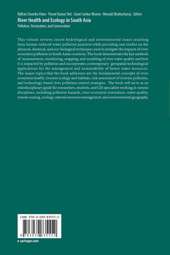 Weitere Ansicht: River Health and Ecology in South Asia