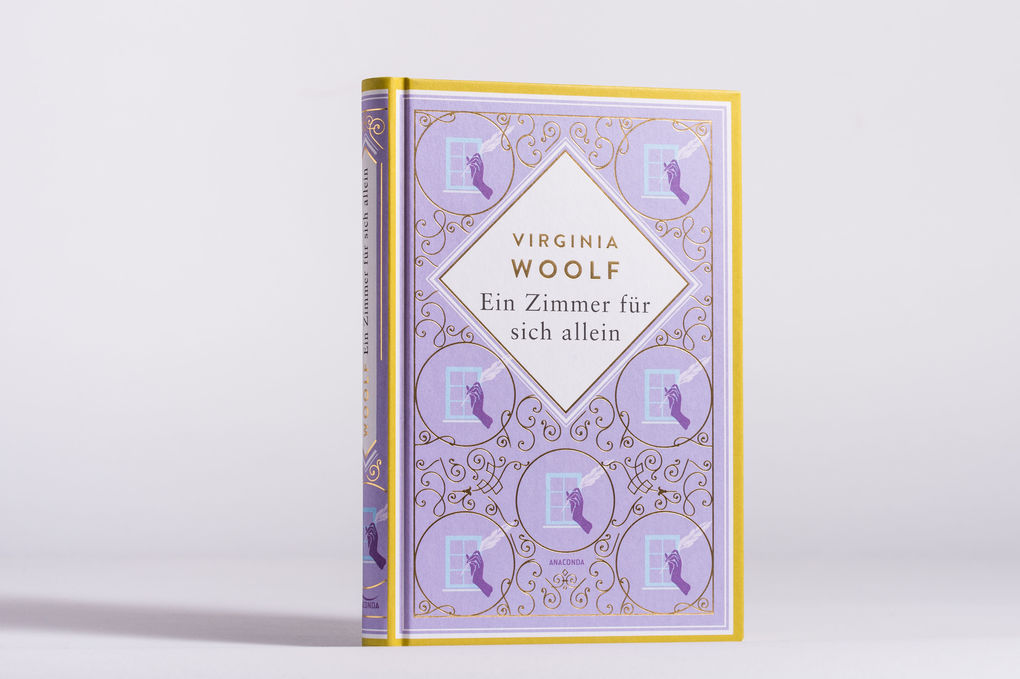 Weitere Ansicht: Virginia Woolf, Ein Zimmer für sich allein. Schmuckausgabe mit Goldprägung | Virginia Woolf