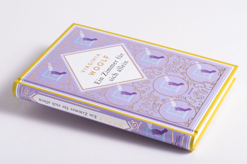 Weitere Ansicht: Virginia Woolf, Ein Zimmer für sich allein. Schmuckausgabe mit Goldprägung | Virginia Woolf