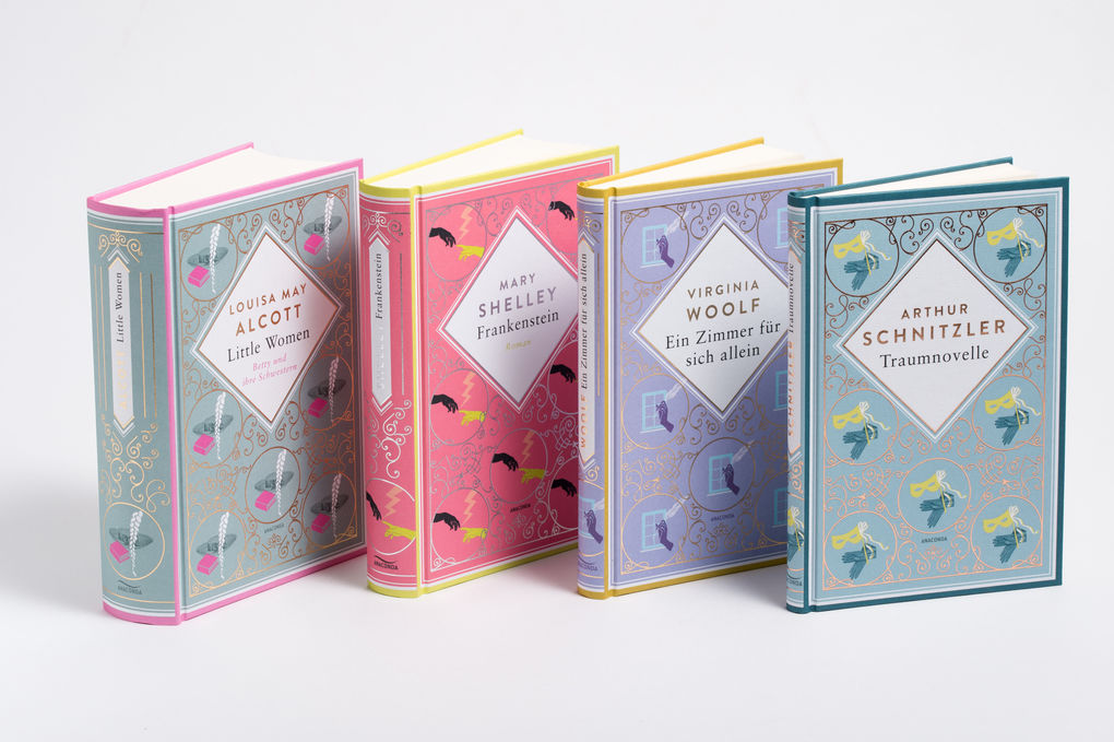 Weitere Ansicht: Mary Shelley, Frankenstein. Roman Schmuckausgabe mit Silberprägung | Mary Shelley