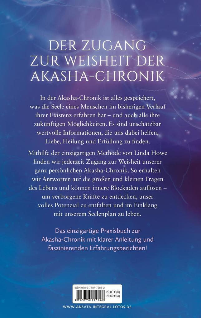 Weitere Ansicht: Akasha-Chronik - Dein Schlüssel zum universellen Buch des Lebens | Linda Howe