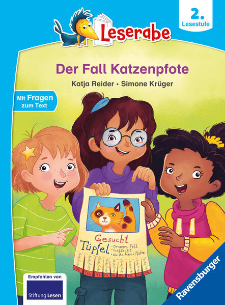 Produktbild: Leserabe 2. Lesestufe - Der Fall Katzenpfote | Katja Reider