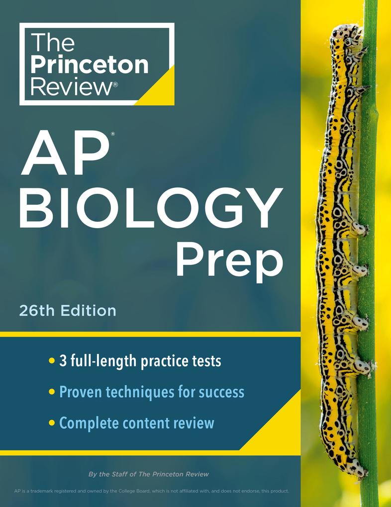 Produktbild: Princeton Review AP Biology Prep, 2024 | The Princeton Review