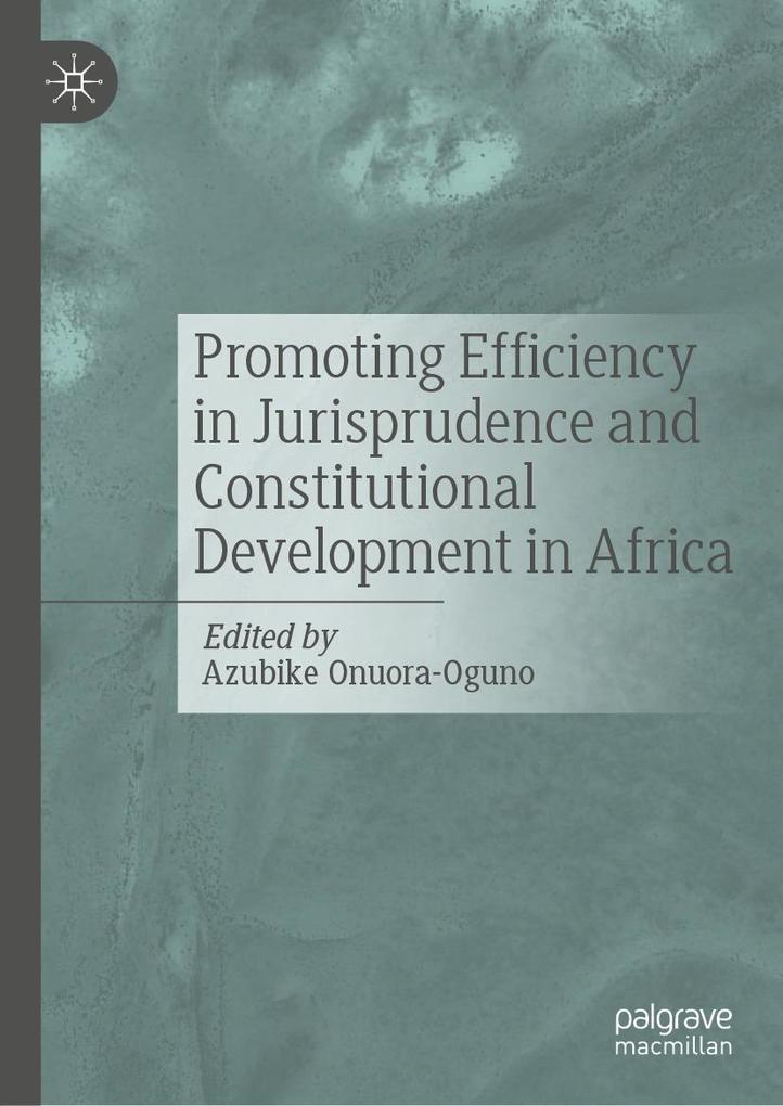Produktbild: Promoting Efficiency in Jurisprudence and Constitutional Development in Africa
