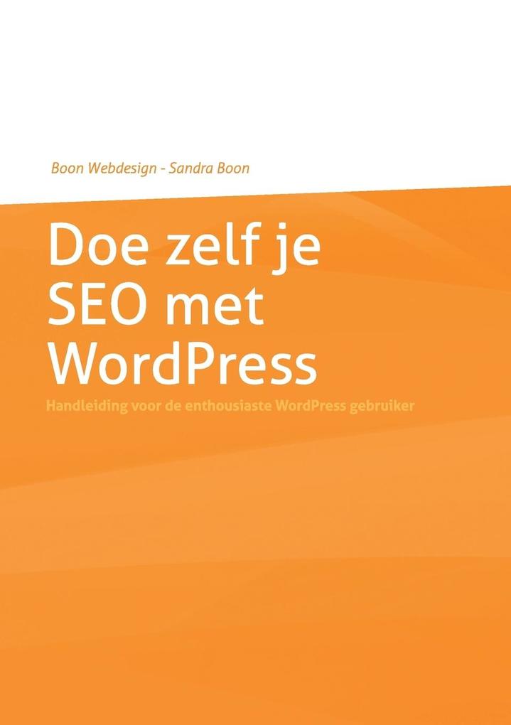 Produktbild: Doe zelf je SEO met WordPress | Sandra Boon