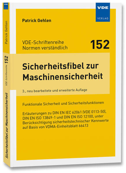 Produktbild: Sicherheitsfibel zur Maschinensicherheit | Patrick Gehlen