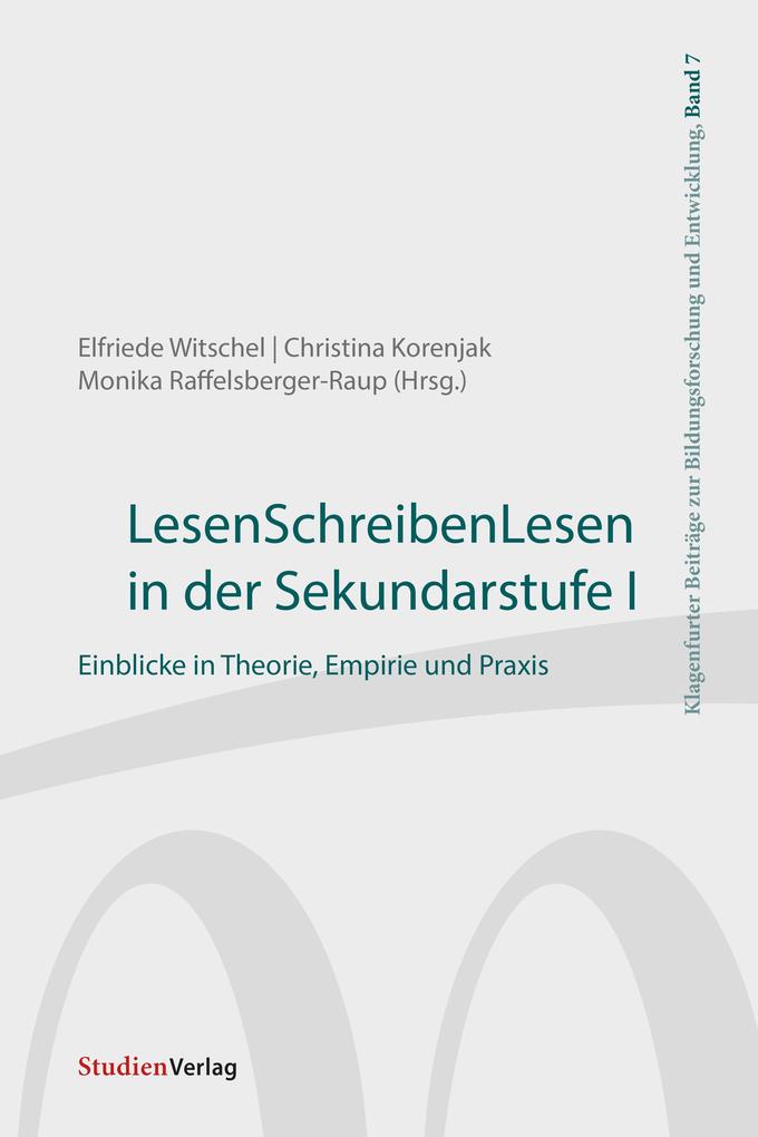 Produktbild: LesenSchreibenLesen in der Sekundarstufe I